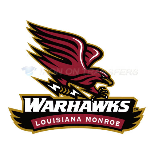 Louisiana Monroe Warhawks Logo T-shirts Iron On Transfers N4835